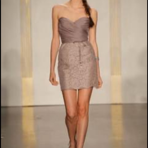 Noir by Lazaro lavender dress - Picture 2 of 3